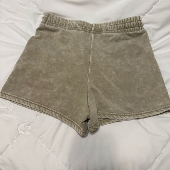 Casual Comfort Women's Athletic Shorts in Taupe - Picture 5 of 6